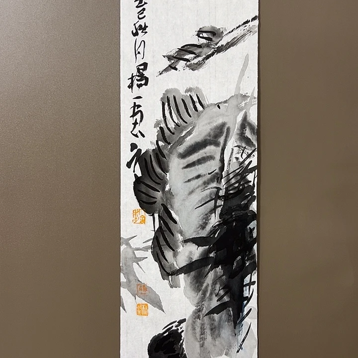 国画杨树玉  手绘原创