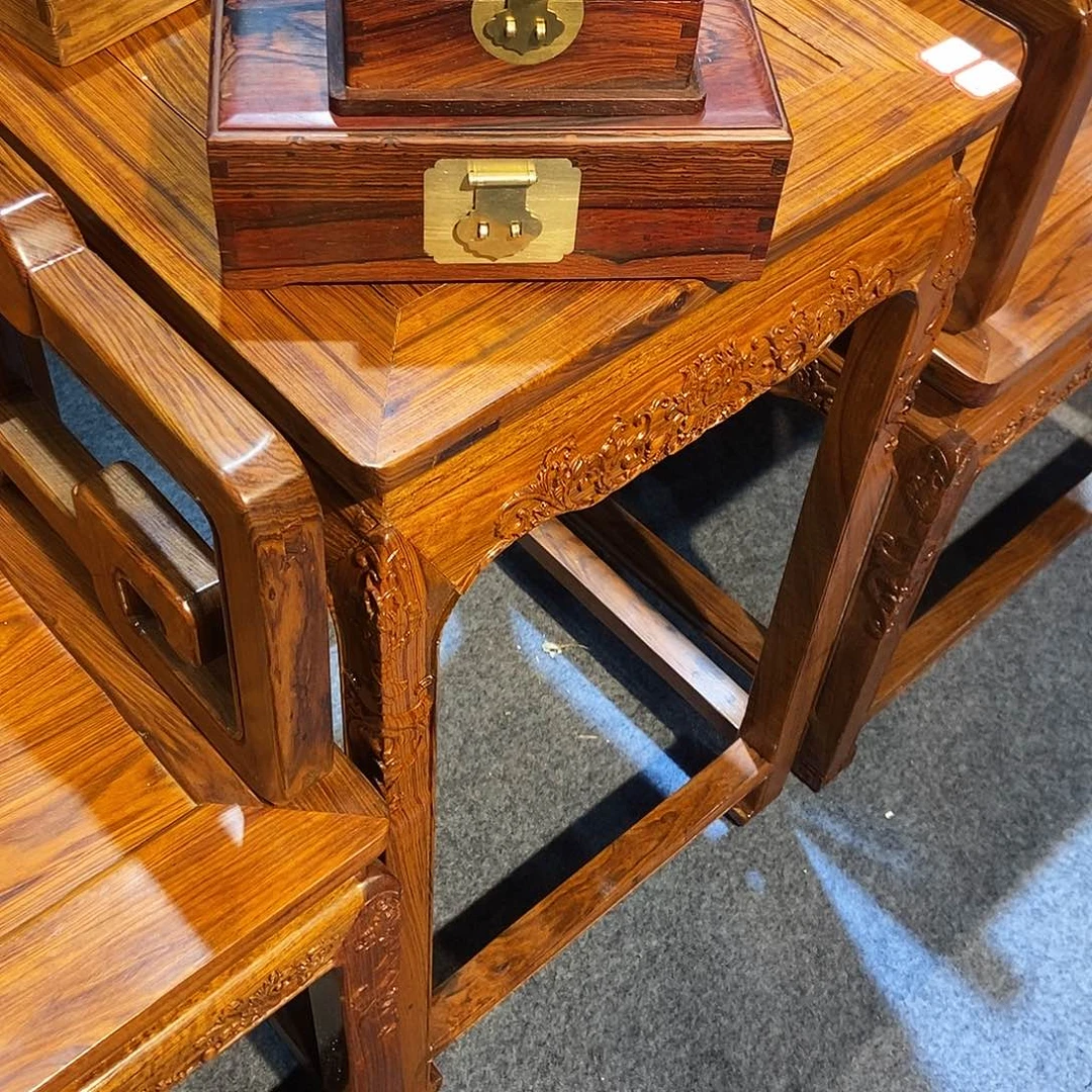 紫檀木类成套家具