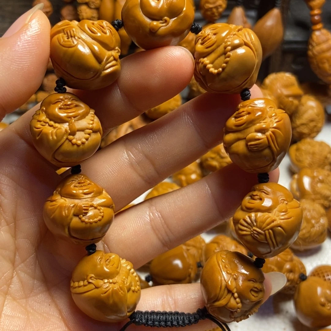 【闪购商品】橄榄核手串/手链米****淋灯泡弥勒