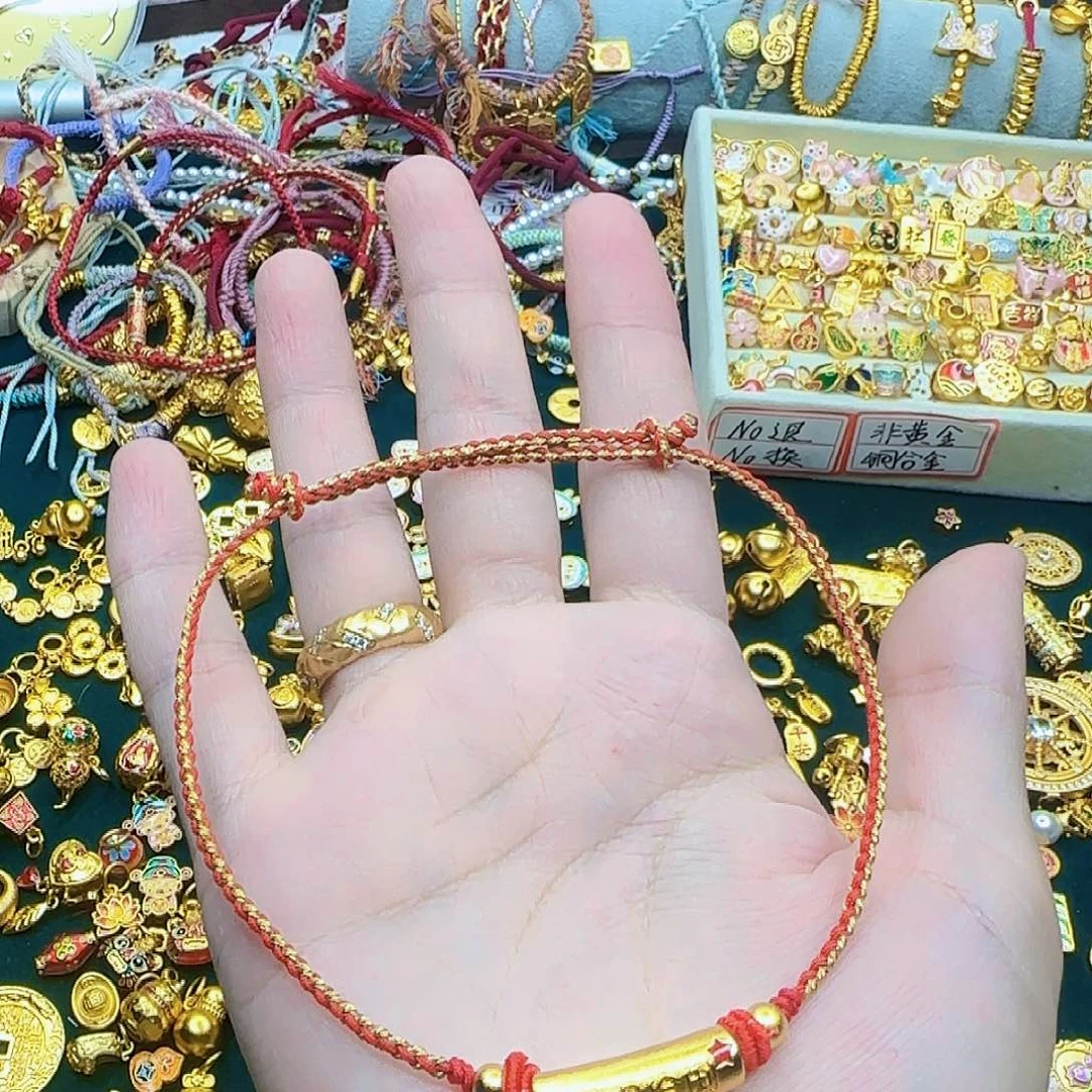 无铜合金脚链，聪明