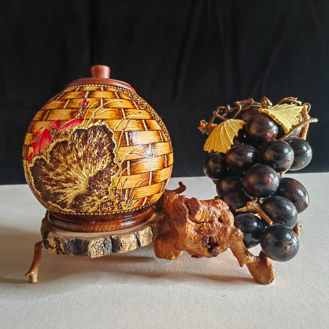 葫芦手工特色茶叶罐