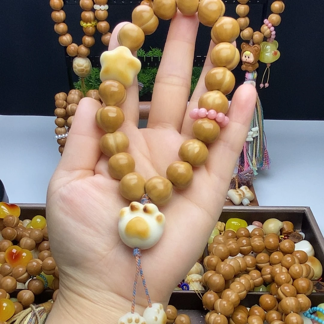 猴头核桃吊坠猴头手串一套送所有配饰全品