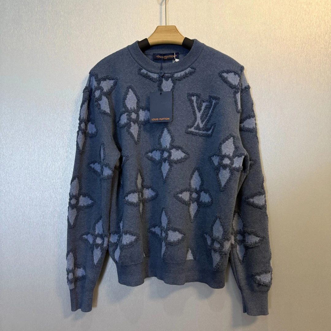 未使用 LouisVuitton/路易威登 SS25印花长袖XS码2531101