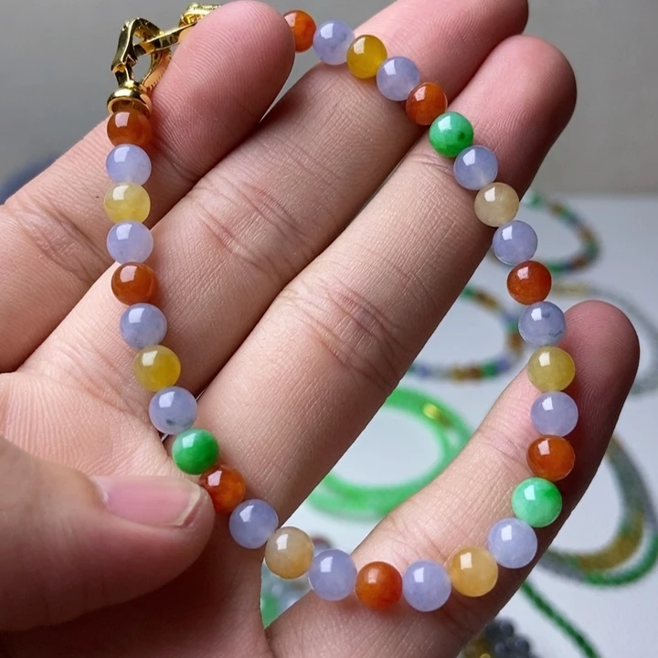 定制翡翠未镶嵌缅甸翡翠A货卡5.3