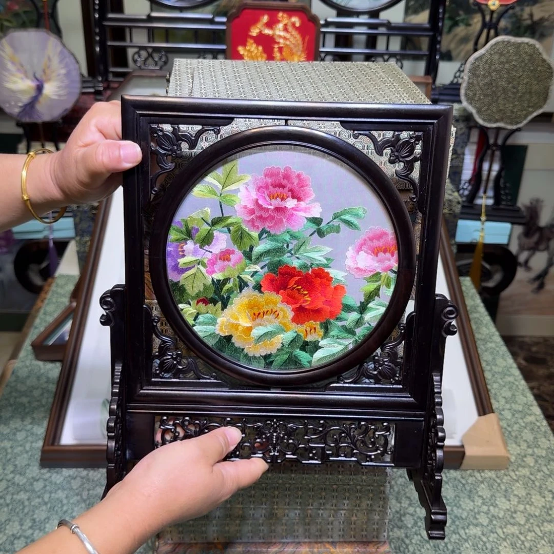 刺绣手工苏绣工艺制作技艺精湛