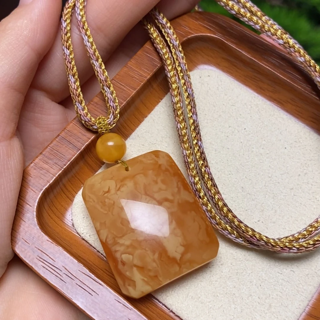 【闪购商品】未镶嵌颈饰蜜蜡项链