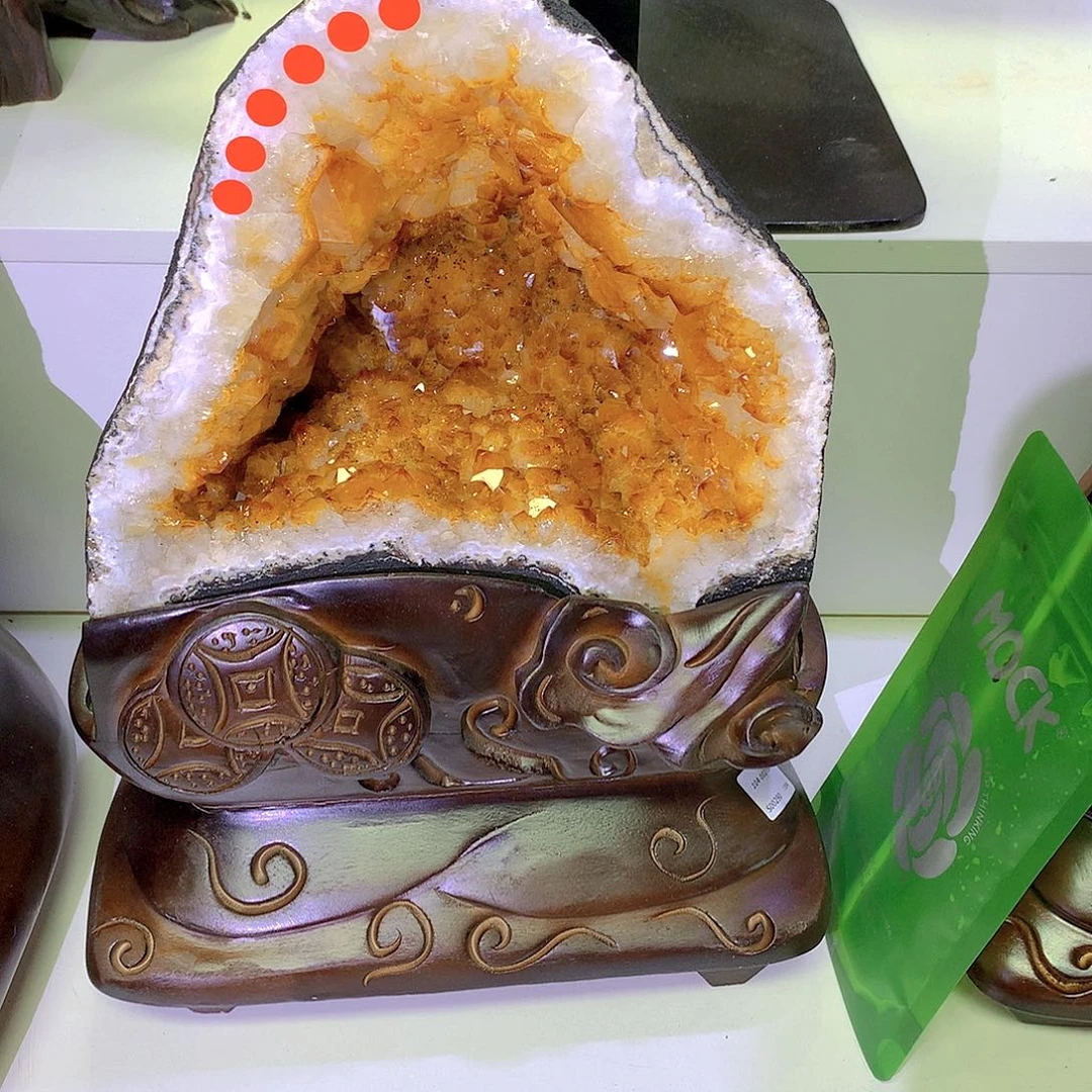 紫晶未镶嵌大型摆件（非配饰）