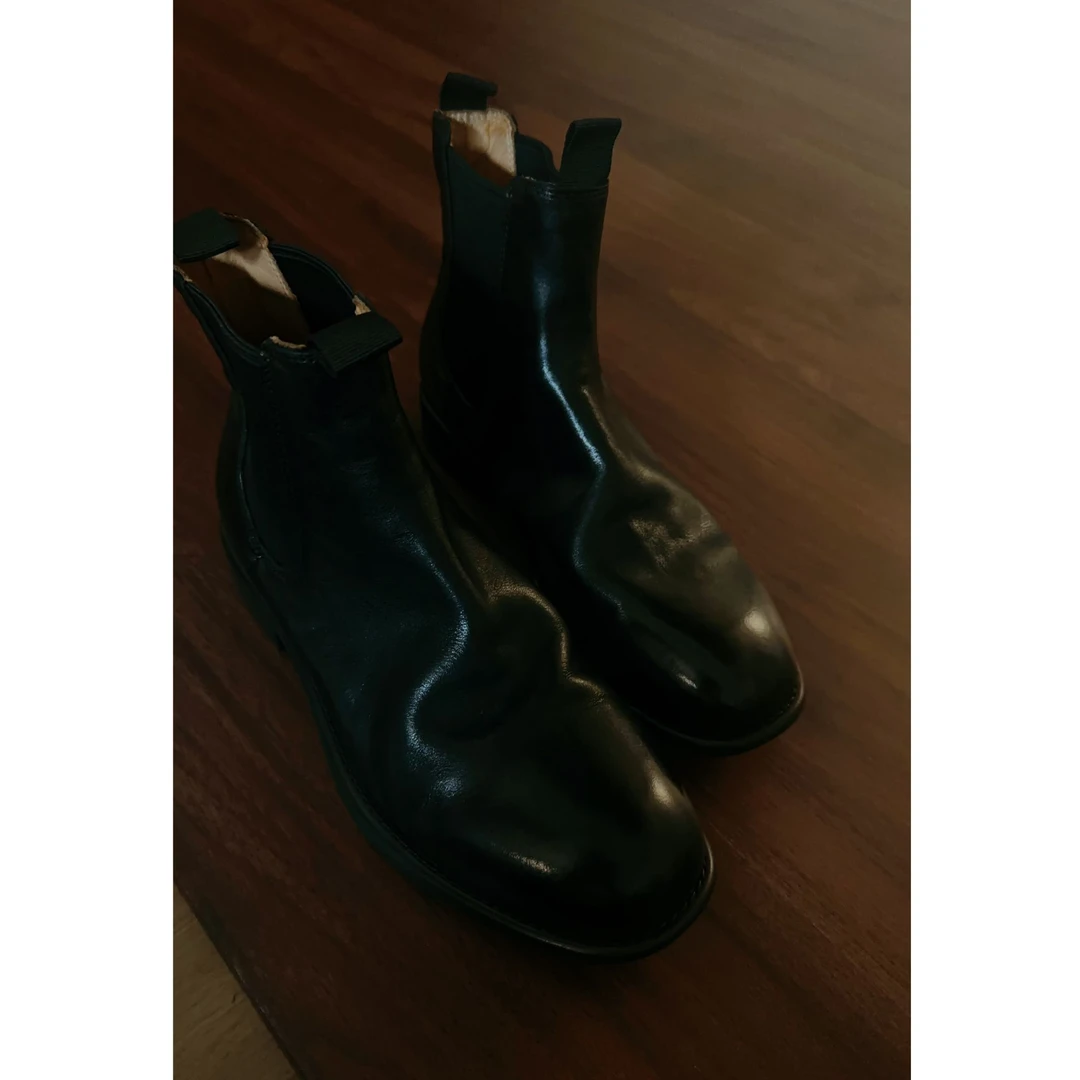 GRACE GARDEN【切尔西！】复古水洗皮马丁靴鞋DD5H1602