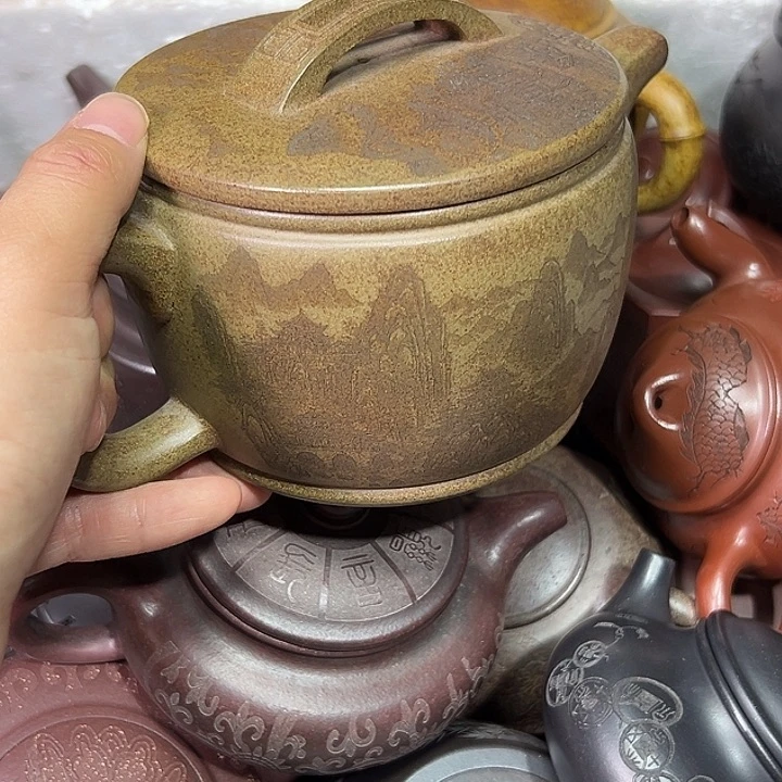 茶壶紫砂微瑕微瑕