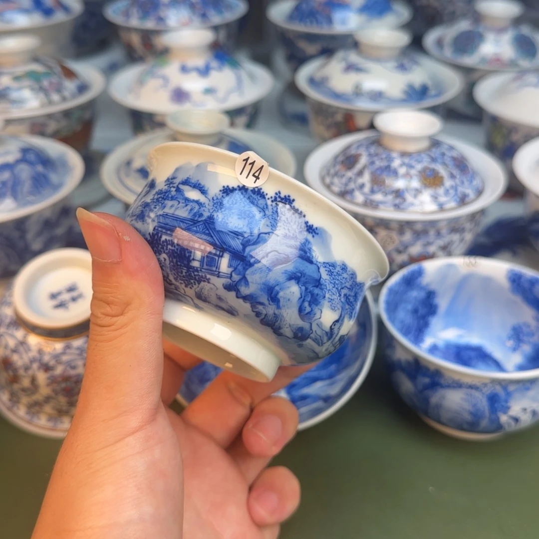 彦祖纯手工手绘茶具114