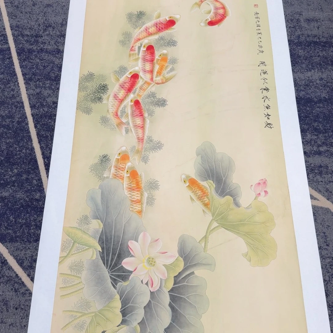 国画国画作品山水花鸟