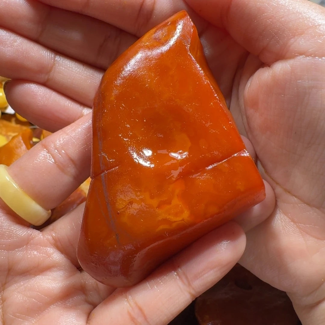 定制琥珀未镶嵌古*月定制