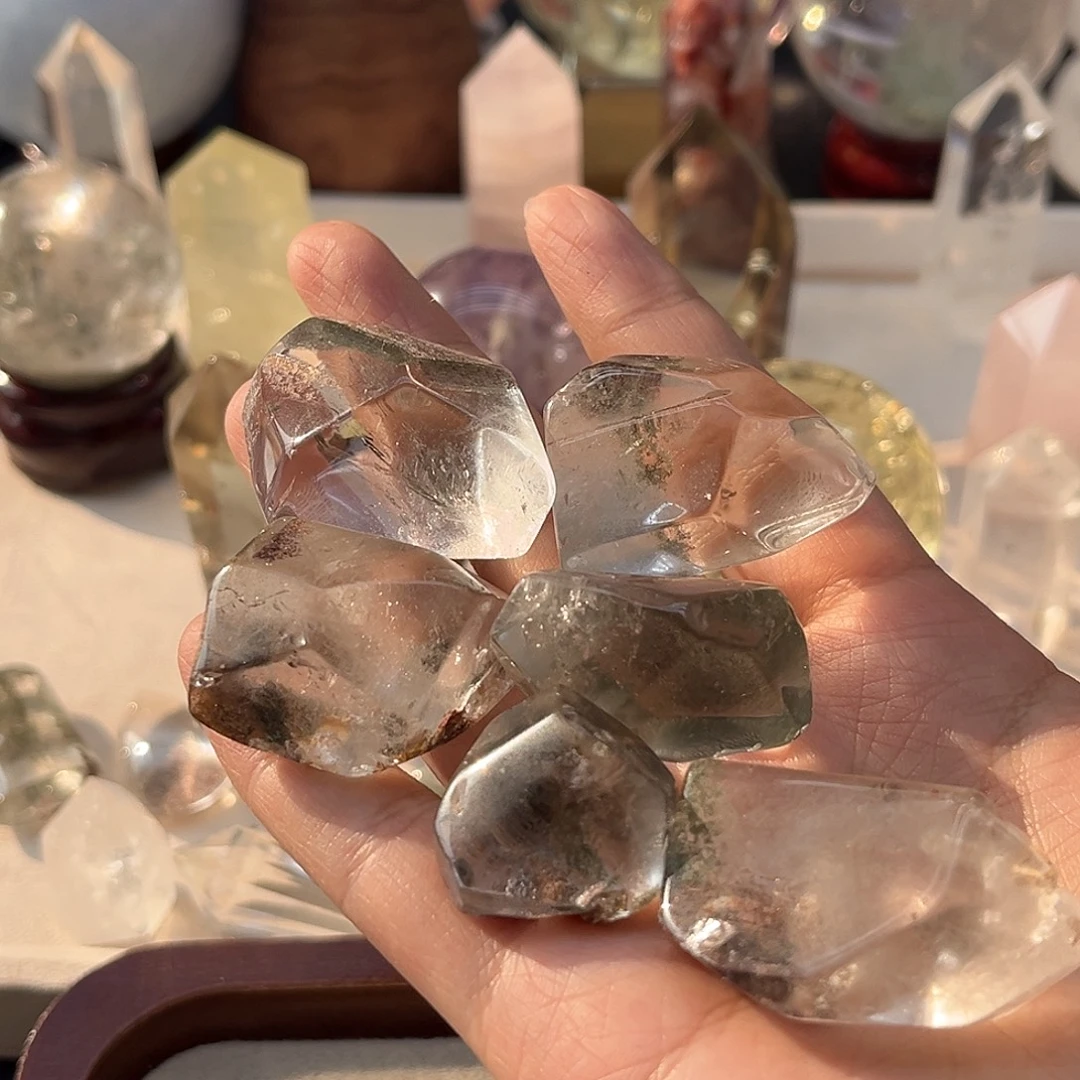 q***p水晶珠宝半成品未镶嵌156
