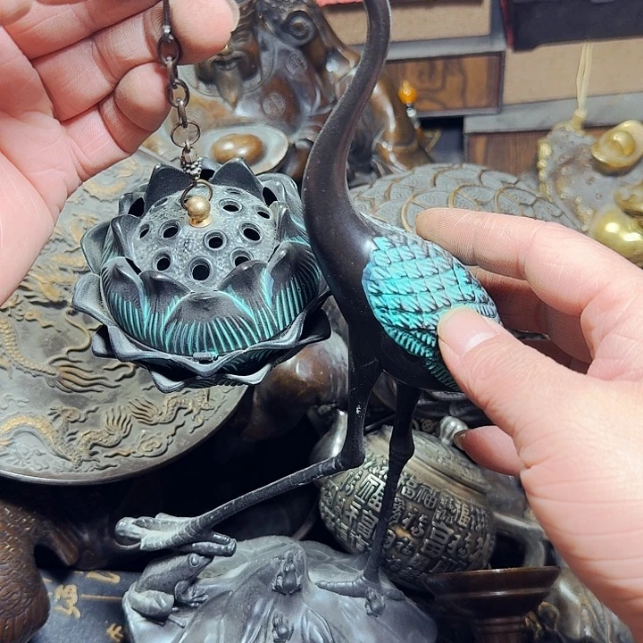 铜器摆件收收藏藏藏