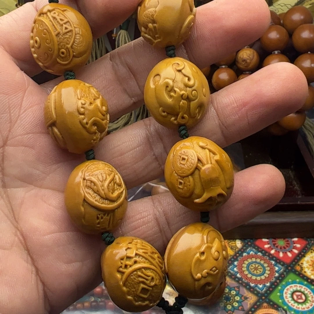 手串/手链橄榄核2.0浮雕