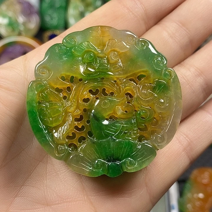 紫金钵盂菩提吊坠