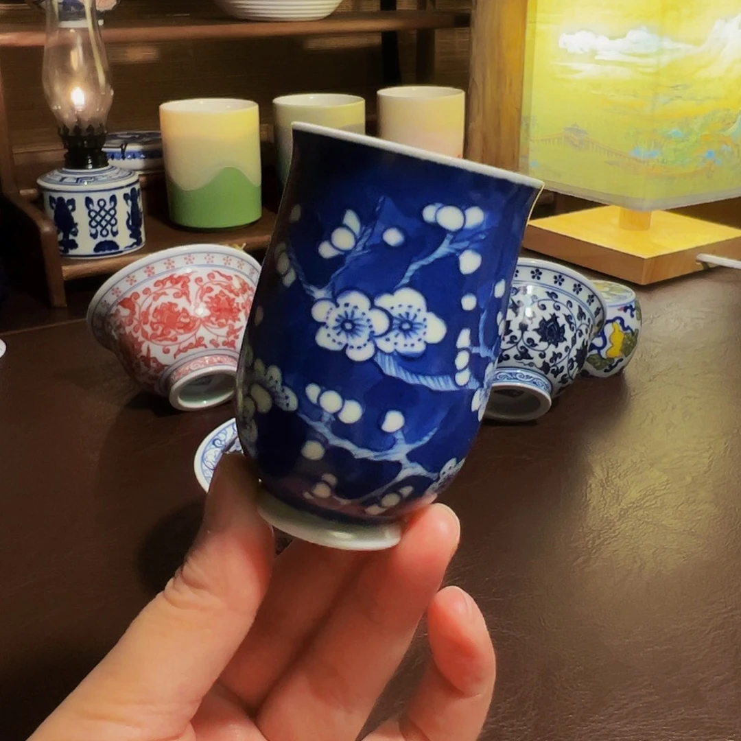 杯子瓷精品手绘单杯福利价