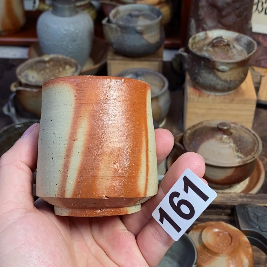 备前烧柴烧茶具二代一草全品