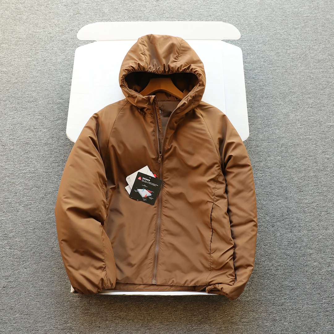 日单 户外连帽男女轻量化空气 中空棉保暖棉服棉衣外套 品质超好