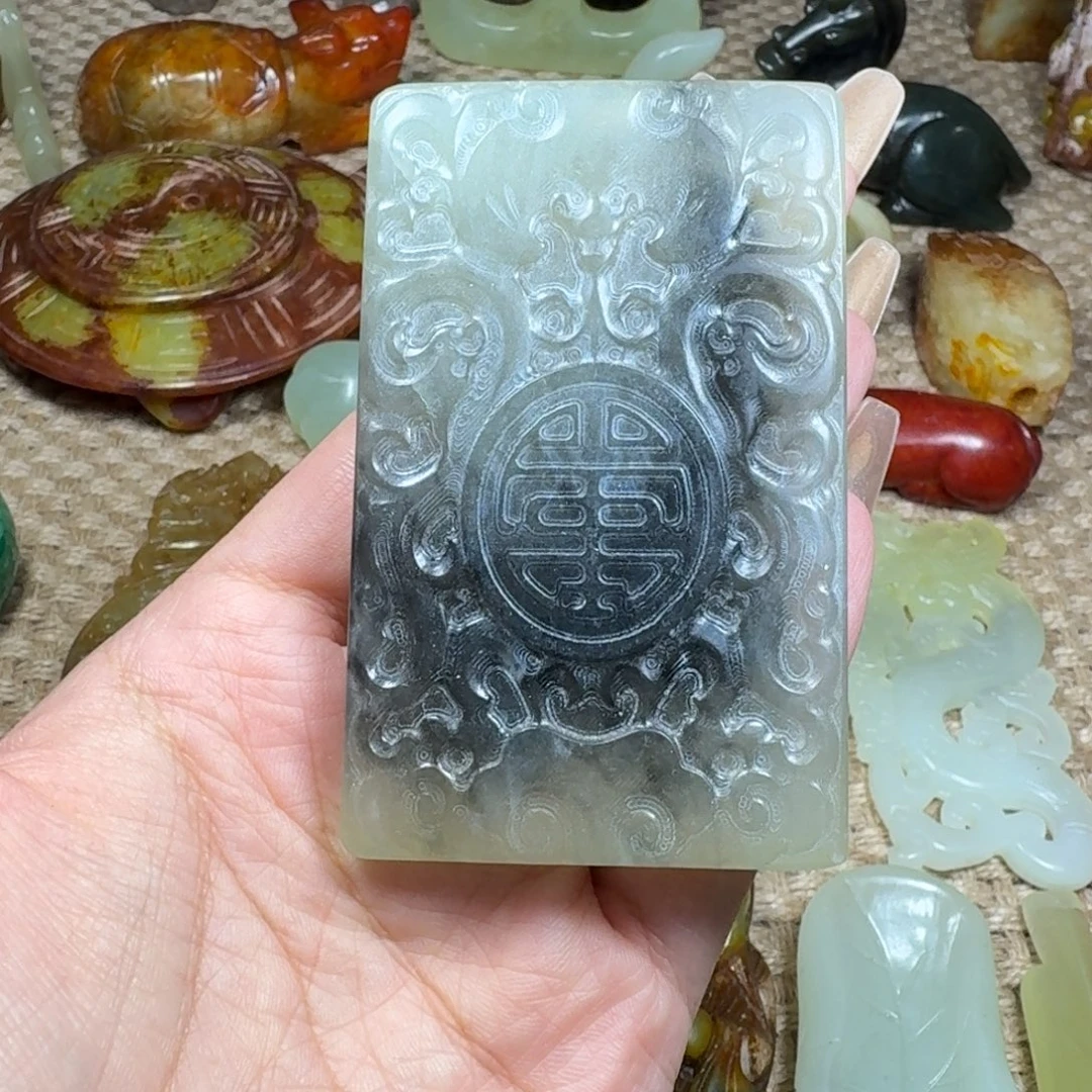 吊坠白玉菩提挂件