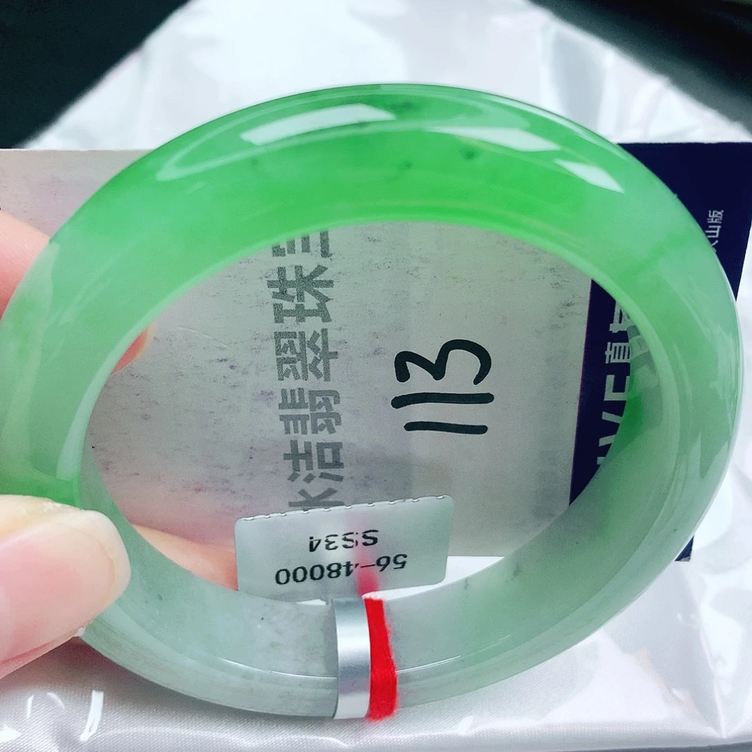 未镶嵌手镯翡翠缅甸天然A货翡翠手镯