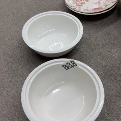 泥塑磁州窑出口尾货汤盆两个口径 20