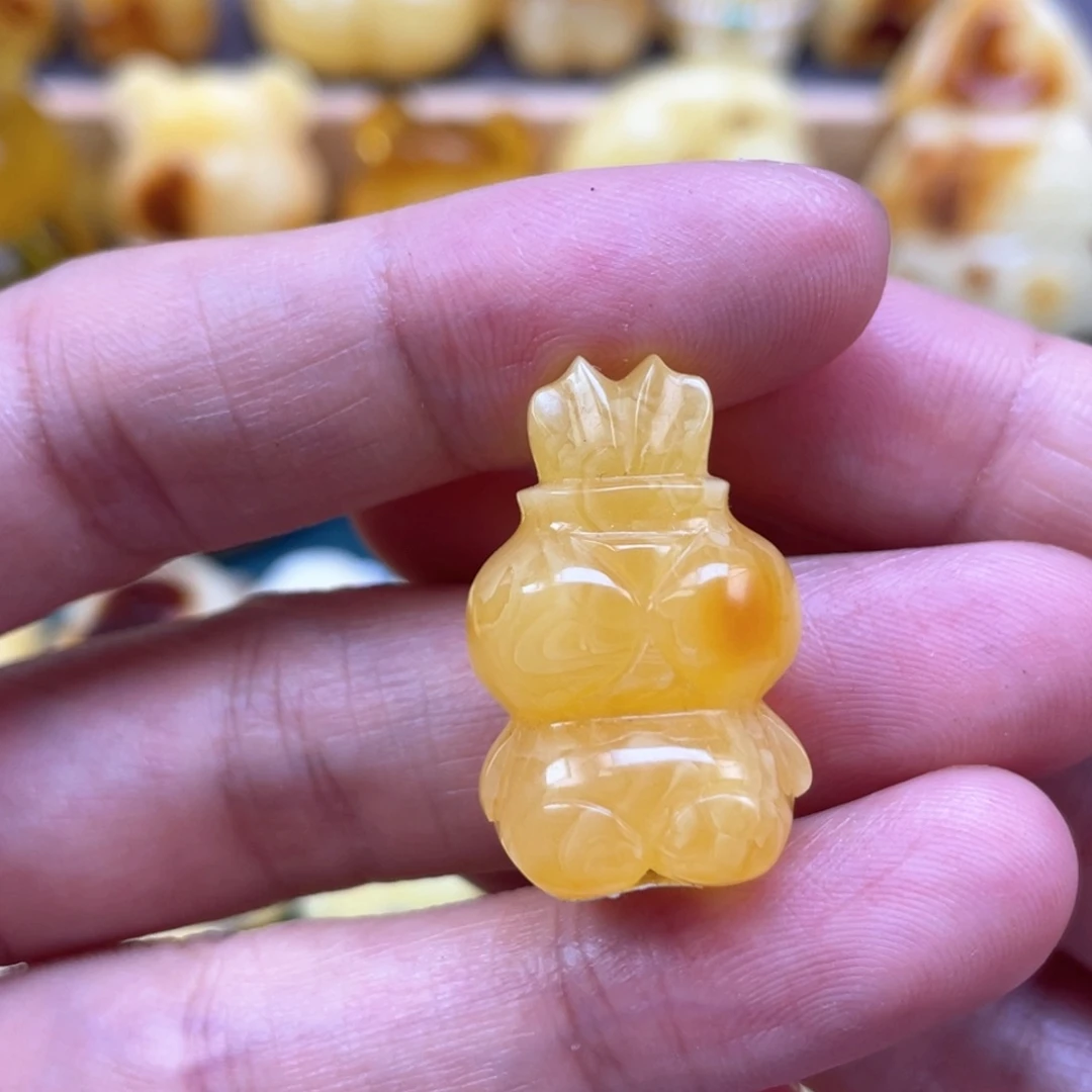 未镶嵌琥珀裸石蜜蜡