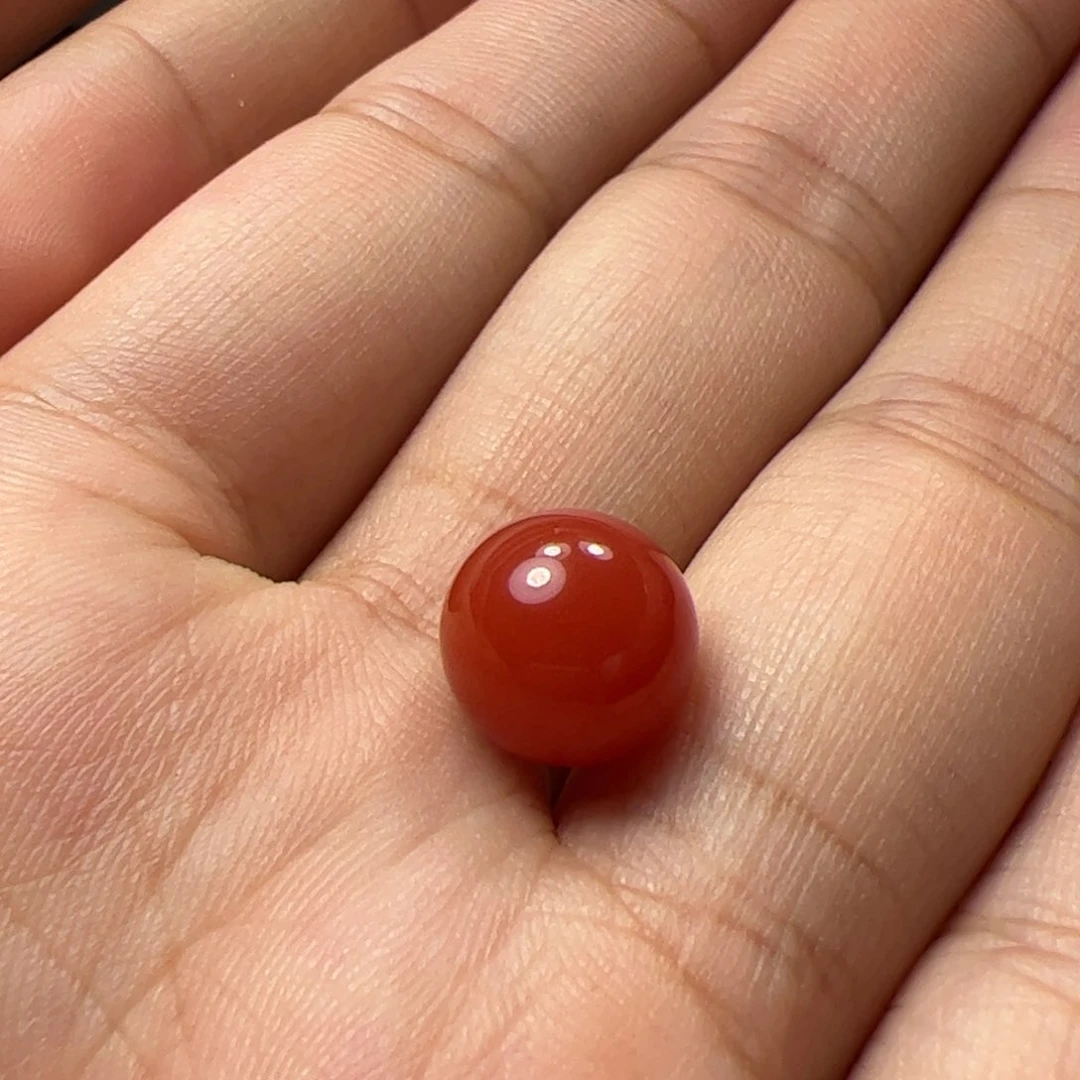 南红玛瑙10+单珠未镶嵌