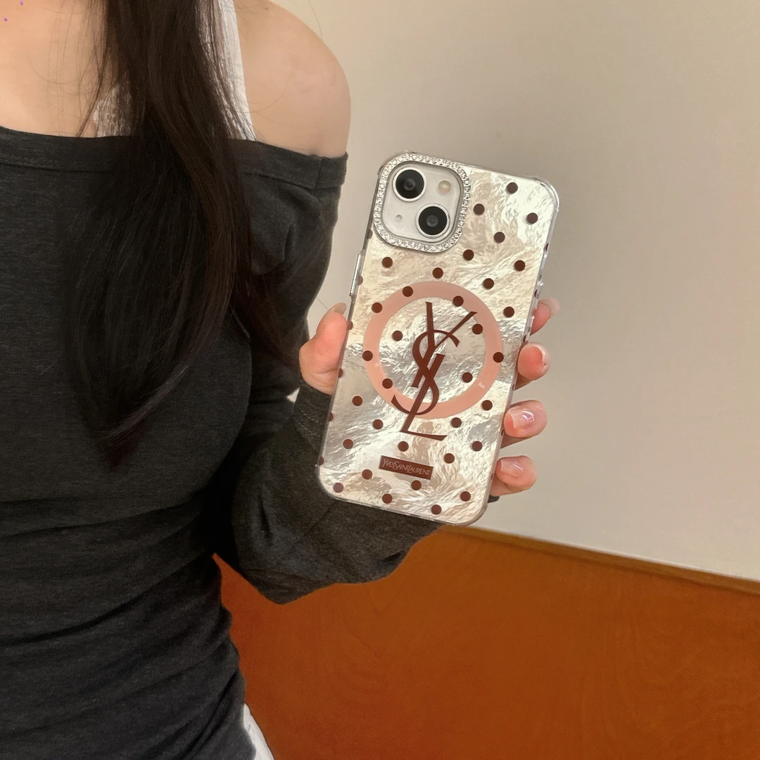 高端奢华适用iPhone16/15/14/13磁吸苹果潮流防摔保护创意手机壳