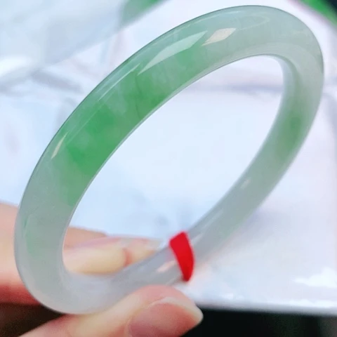 未镶嵌手镯翡翠56圆条880162
