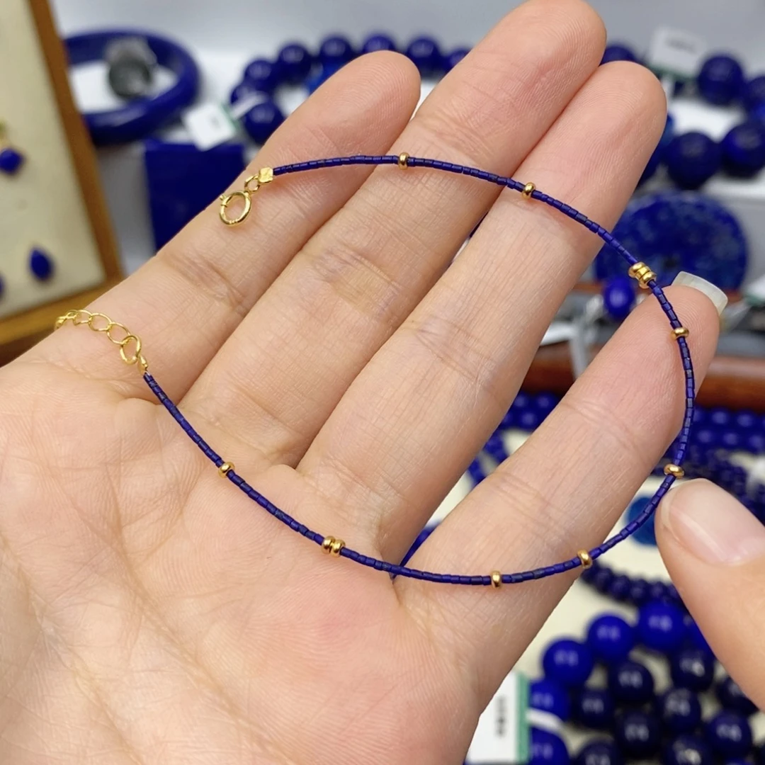 青金石手链未镶嵌