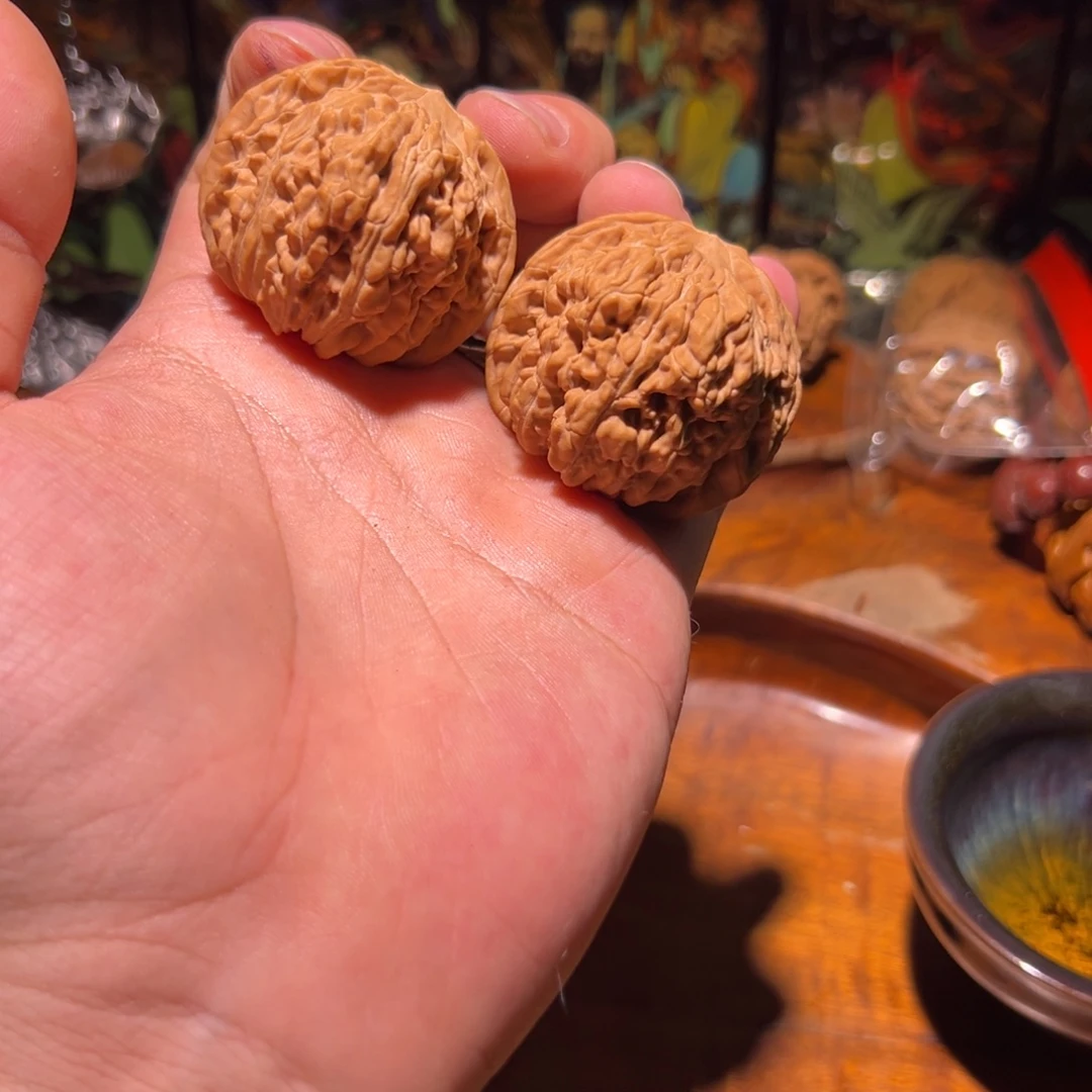 吊坠文玩核桃42全品汉高楼，包汉高产地的