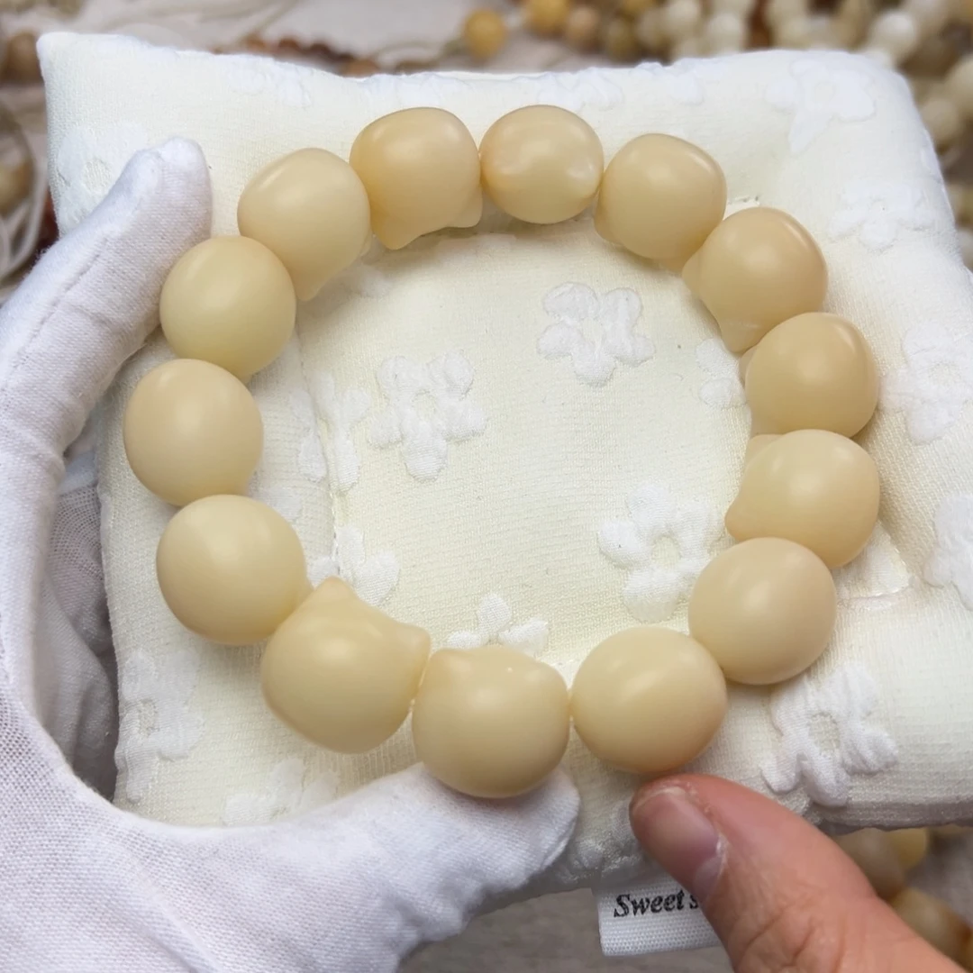 菩提根/象牙果吊坠19干磨低抛默认微瑕猫头006