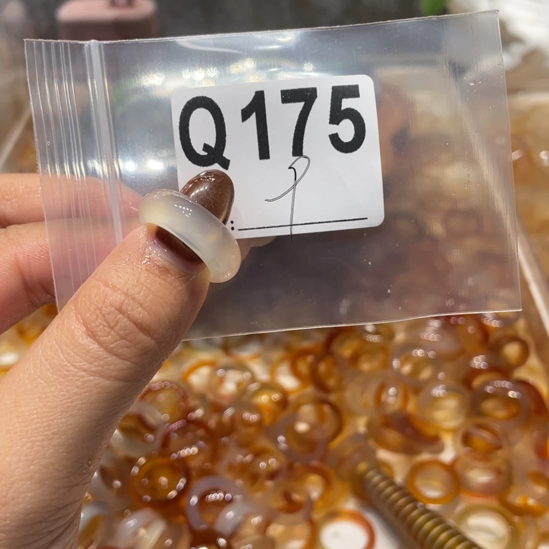 玛瑙/玉髓未镶嵌戒指175