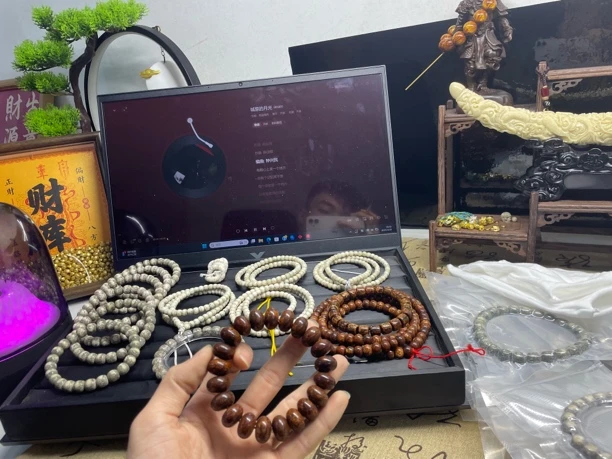 非金属树脂手链 海南原生态星月菩提