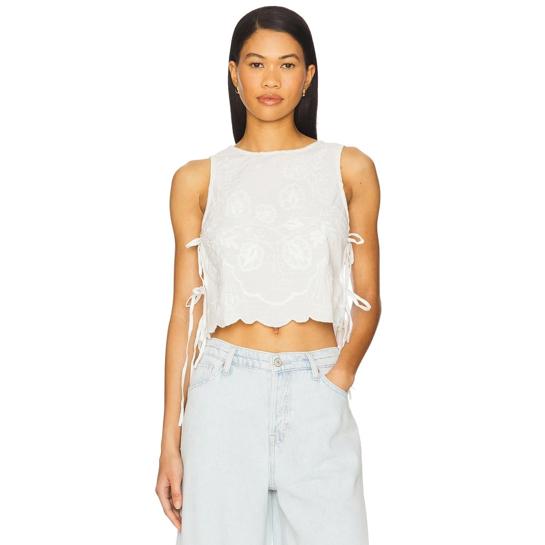 FREE PEOPLE TOP 白色 背心吊带
