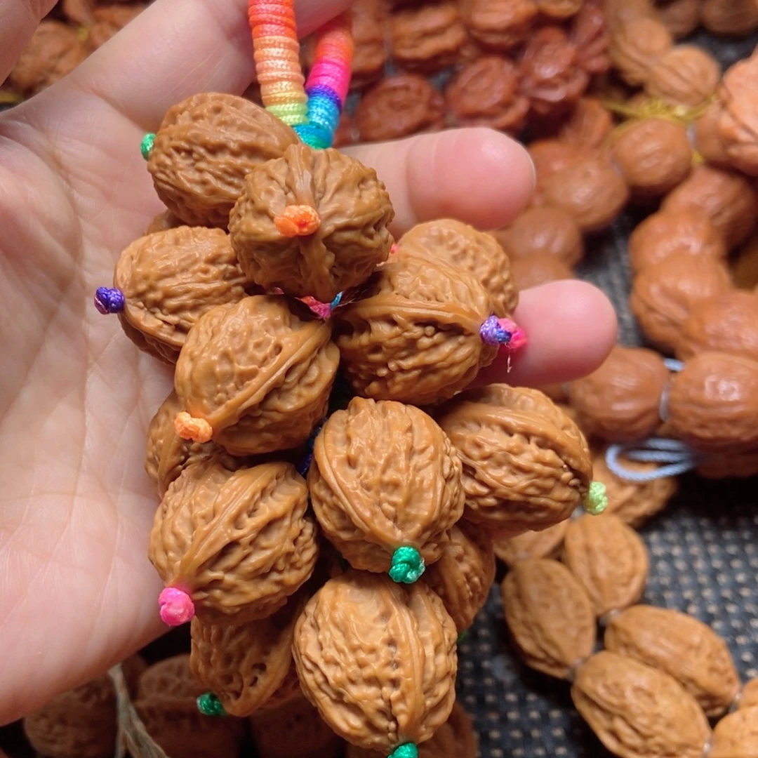 桃核手串葡萄手串