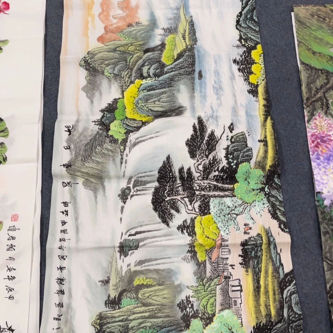 国画处理作品看好再拍哦