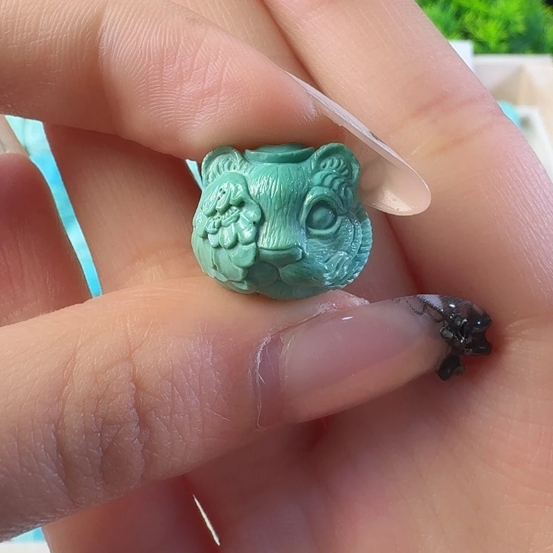 绿松石未镶嵌吊坠(不含链)