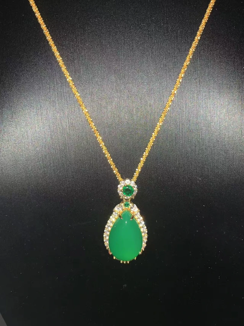 金玉满堂珠宝-时尚简约-古风气质-吊坠