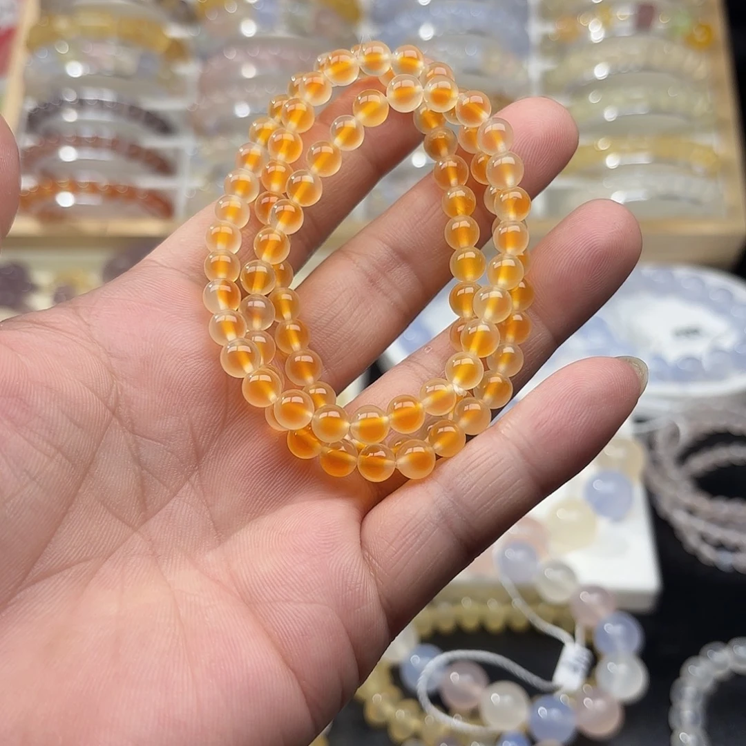 玛瑙/玉髓未镶嵌手链