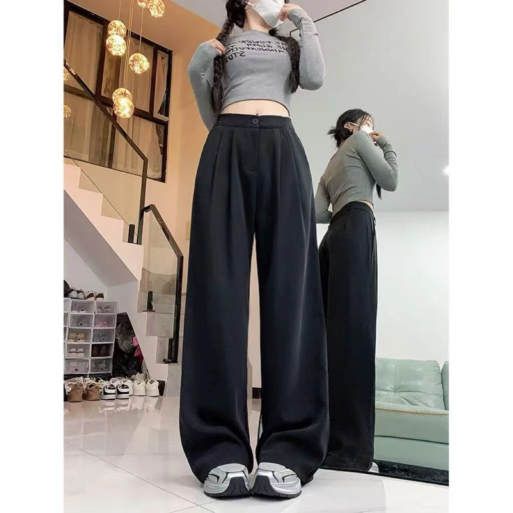 【裤子】秋季高档百搭新款设计感时装女装服装4293-2[XSLF]