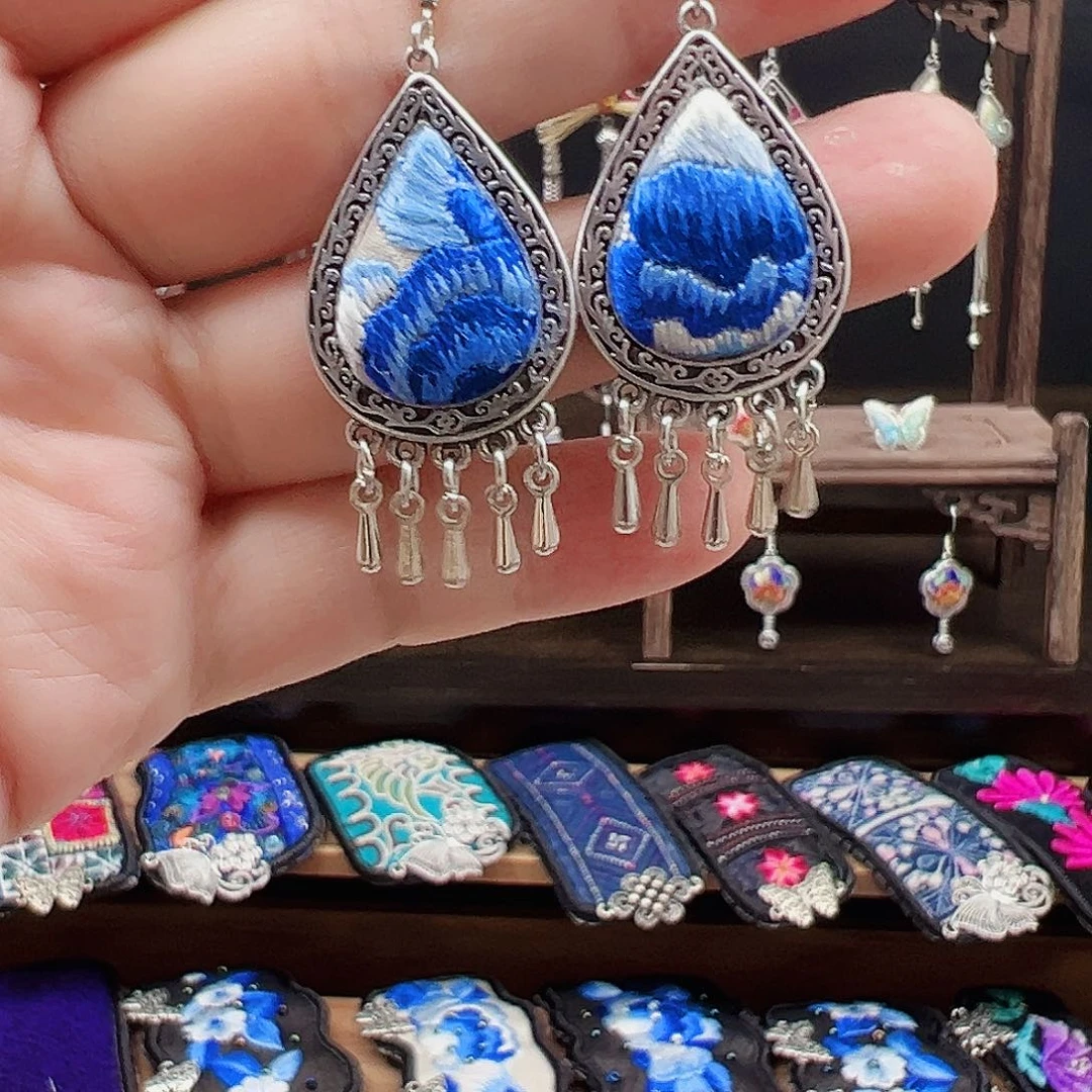 织绣手工刺绣工艺品