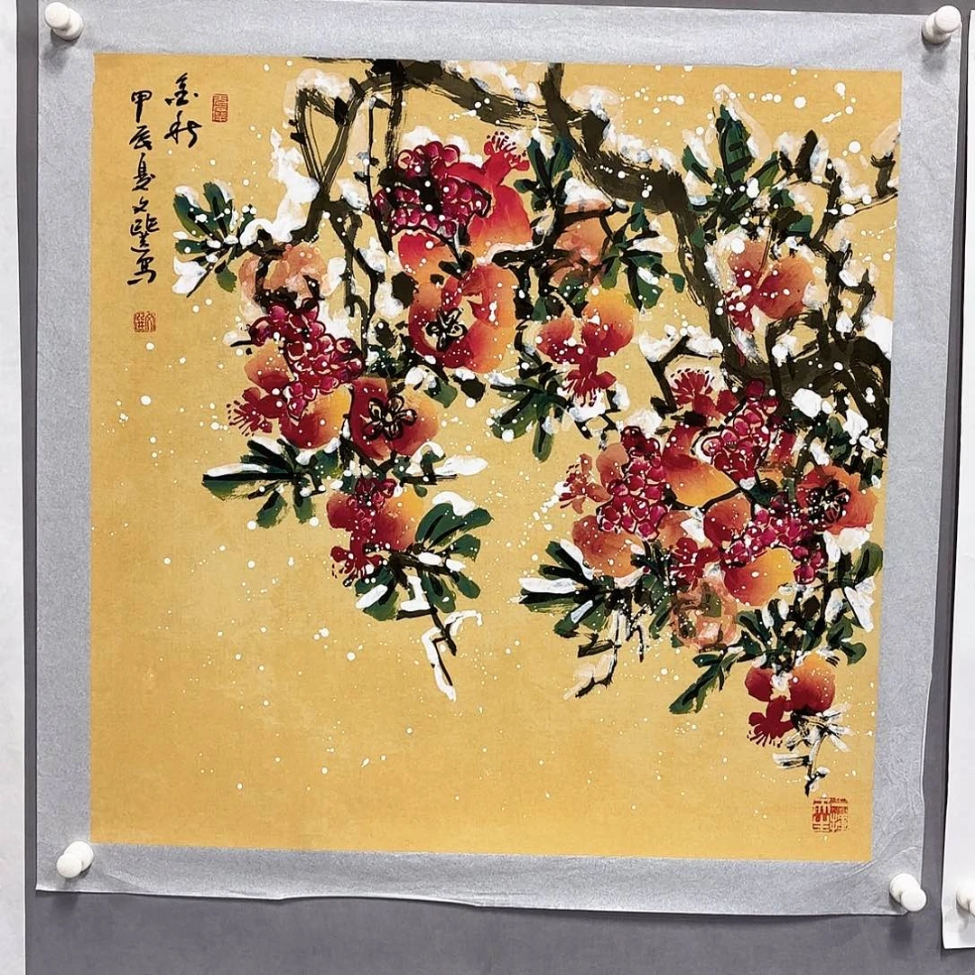 国画国画纯手绘作品请放心去藏