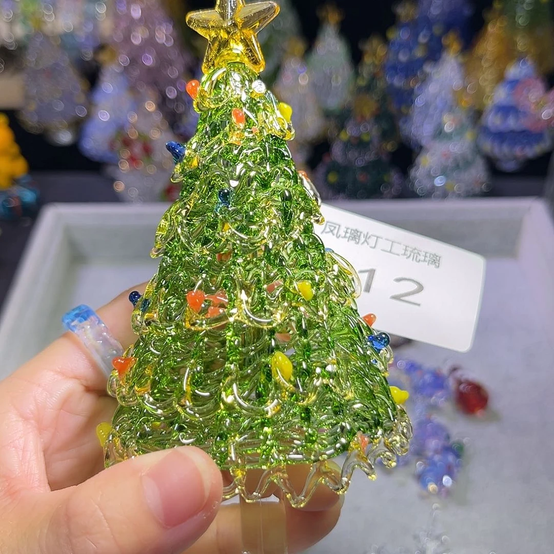 吊坠（不含链）玻璃512圣诞树
