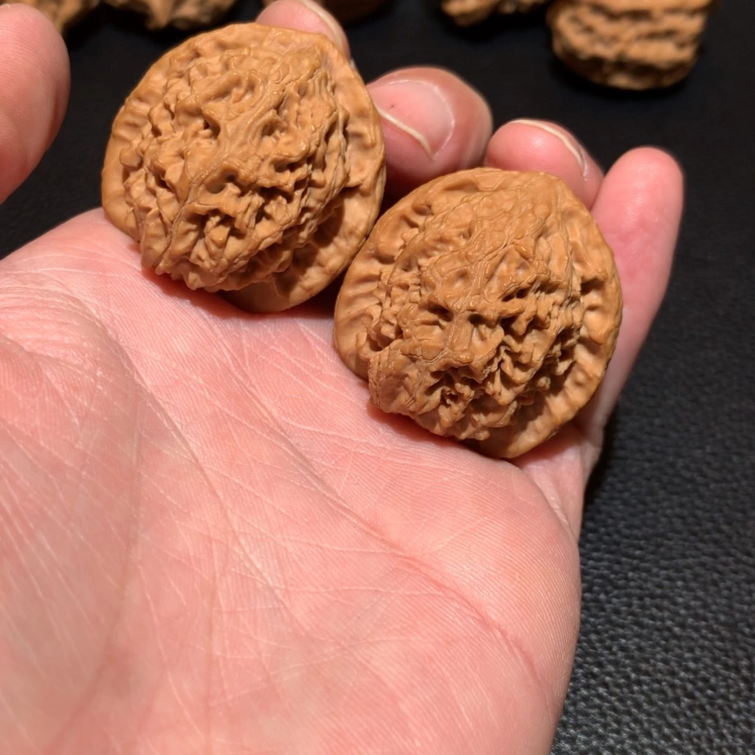 把件文玩核桃小麻团35