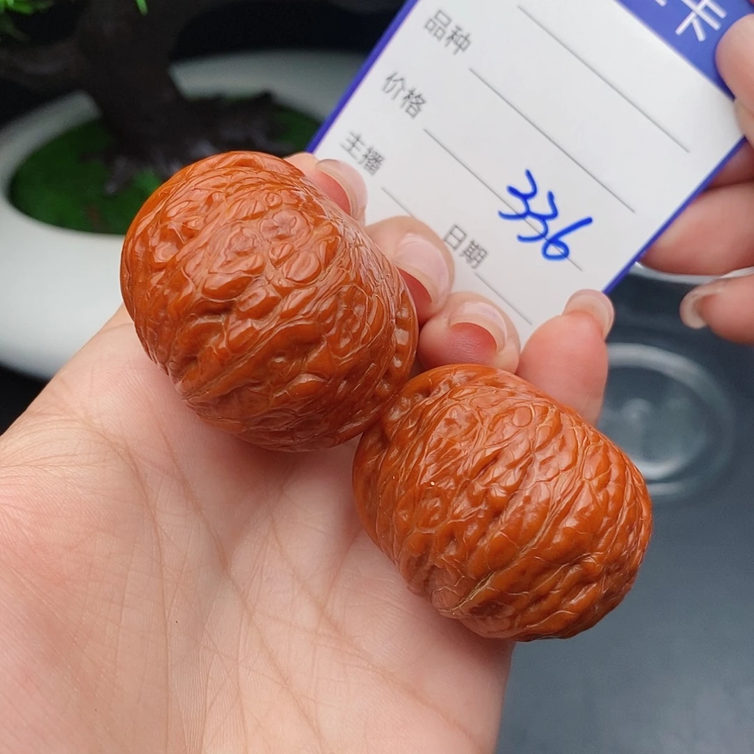 文玩核桃把件40铁锤336