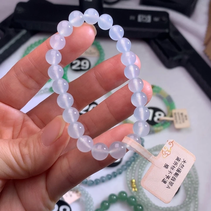 未镶嵌手链翡翠卡7.9