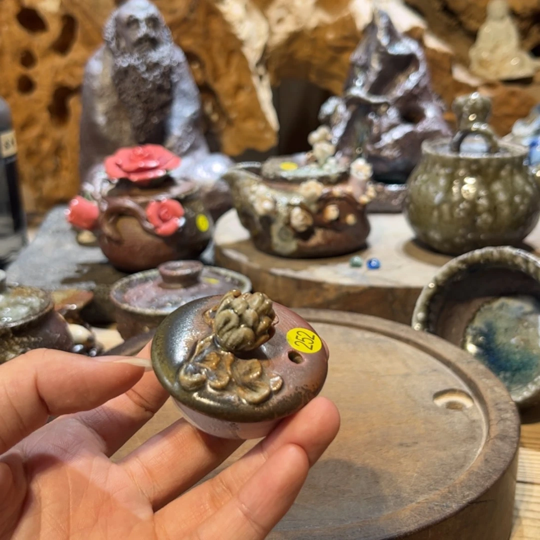 【闪购商品】小****3柴烧茶具手工茶器