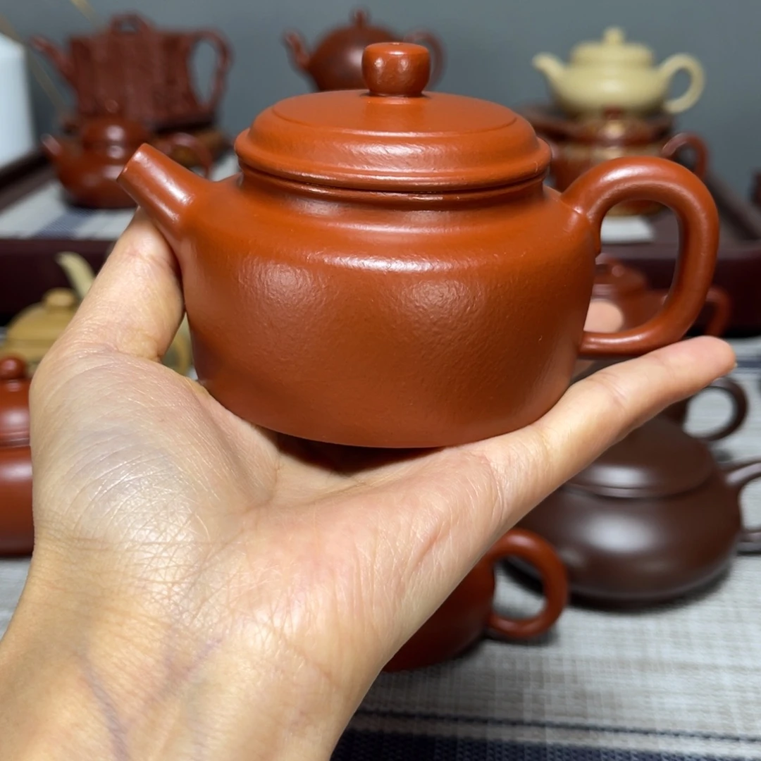 茶壶紫砂全手工德中150cc